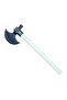 Kayi (Good) Stamped Nacak, Moon Axe – Hammer Head, Small Size, Wooden Handle 40 cm - 3