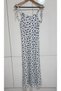 Long Dress with Ip Straps, Adjustable Strap, Wrinkled Fabric - 130cm Length - 6