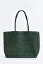 Kağıt örgü shopper çanta