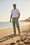 Men's Summer Comfortable Fit Linen Trousers - 2