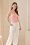 Women's Modal & Cotton Thin Strap Flexible Basic Body Undershirt - 2