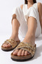 Women's Stoned Soft Single Buckle Orthopedic Slippers |   Non-Slip Sole, Summer, Dowry, Daily Slippers - 6