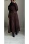 Women's Skirt Long Lined Crinkled Skirt - 2