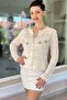 Floral Embroidered Buttoned Cardigan 6Y245 - 3