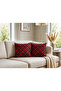 قطعتان من قماش وجه الطفل المطبوع رقميًا، غطاء وسادة بنمط منقوش