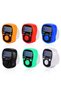 Digital Finger Counter Pack 6 LED Adjustable Ring Knitting Row Counters – Assorted