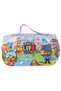 Kids Toca Life Printed Stylish Pencil Bag with Carrying Strap for Girls (Lilac - Turquoise) - L5340 - 2