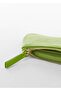 Asymmetric leather card holder - 3