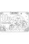 Papelia Honey & Friends Alphabet Coloring Pages A-Z English Alphabet Coloring Activity Book - 4