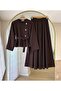 Almeda Skirted Double Suit