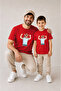 Father Son Combination Sold as a Single Item 100% Cotton Oversize T-Shirt Father's Day Gift