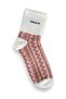 Unisex Cotton Colorful Patterned College Socks Soft Textured College Tennis Socks - 2