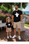 Father Daughter Combination Sold as a Single Item 100% Cotton Oversize T-Shirt Father's Day Gift