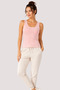 Women's Cotton & Modal Thick Strap Flexible Basic Undershirt - 4