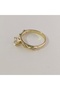 Xuping Good Quality Stainless Steel Anti-Allergic Infinity Edge Zircon Stone Solitaire Ring - 4