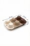 Coffee Color 6-Piece Silicone Cake and Chocolate Mold & Muffin Cup Baking Utensil 16X25 cm - 3
