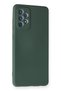 Spt-Gld Galaxy A72 Case Nano Velvet Silicone - (141700) Dark Green - 2