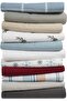 100% Cotton Flannel Sheets Set - White Flannel Sheets King Size, 4-Piece Bed Sheets - Lightw - 6