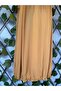 Premium Lycra Dark Yellow Color Lycra Sandy Jersey Shawl - 3