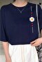 Women's Daisy Sparkle Print Design Tshirt