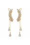 Sparkling Gold Women's Earrings - 2