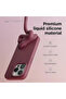 Silicone Case for iPhone 15 Pro Max 6.7" Hypoallergenic Comfortable Grip Enhanced Protection | WIDGETS MATRIX - 3
