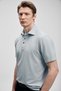111040234 Hudson Smart Polo Collar T-Shirt Men's T-Shirt Stone - 3