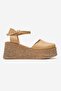 Connell Women's Genuine Leather Sandals Caramel - 2