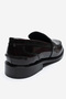 Men's Classic Patent Leather Loafer Real Leather Cr 2655 Bordo - 3