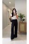 Venali Black Linen Trousers - 6