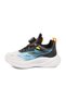 White-Blue Lace-Up Lightweight Flexible Boys' Sports Shoes 26Y529 P - 2