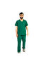 طقم سكراب طبي رجالي من "الأصيل" - مريح، فائق الجودة، ومقاوم للتجعد ( أخضر ) Al-Aseel Men's Medical Scrub Set - Comfortable, High Quality, and Wrinkle Resistant (Green) - 4