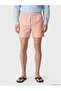 Nevavm Short Length Striped Men's Swim Shorts with Difference - 3