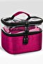 Women's Makeup Bag Care Travel Organizer Foldable with Strap Two Wide Compartments Makeup Bag