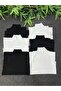 6 Pieces Black and White Color Turtleneck Throat Zero Sleeve (SLEEVELESS) Cotton Bodysuit
