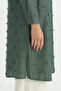 Shirt Collar Modal Tunic - Emerald - 3