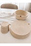 American Serving Presentation Set Jute Supla Set of 13 (Cream) - 2