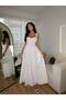 Women's White Front and Back Tie Midi Dress