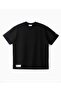 | Oversized Basic T-shirt in Cotton Black