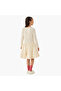 Round Neck Long Sleeves Knee Length Dress with Embellishments - 2