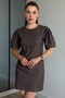 Women's Tencel Watermelon Sleeve Mini Denim Dress - 3