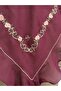 وشاح رأس مربع من القطن المطرز - 2