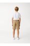 Veron B Beige Bermuda - 2