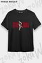 Unisex Loose Fit Guns N Roses V44 Printed T-Shirt