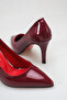 Red Sole Thin Heels 9 cm Stylish Women's Evening Dress Stilettos - 3