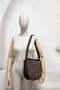 67-7199 Women's Suede Brown Crossbody Bag - 3