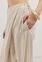 Stone Double-Breasted Pareo Women's Trousers - 4