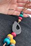 Mercerized Blouse with Necklace Gift 6Y296 - 4