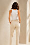 Women's Cotton & Modal V-Neck Lace Detailed 4-Piece Undershirts - Flexible and Soft Texture - 6