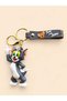Tom and Jerry Figure Silicone Keychain – Gift for Lover, Gift for Friend, Birthday Gift, Bag Ornament, Cute Character Keychain - 2